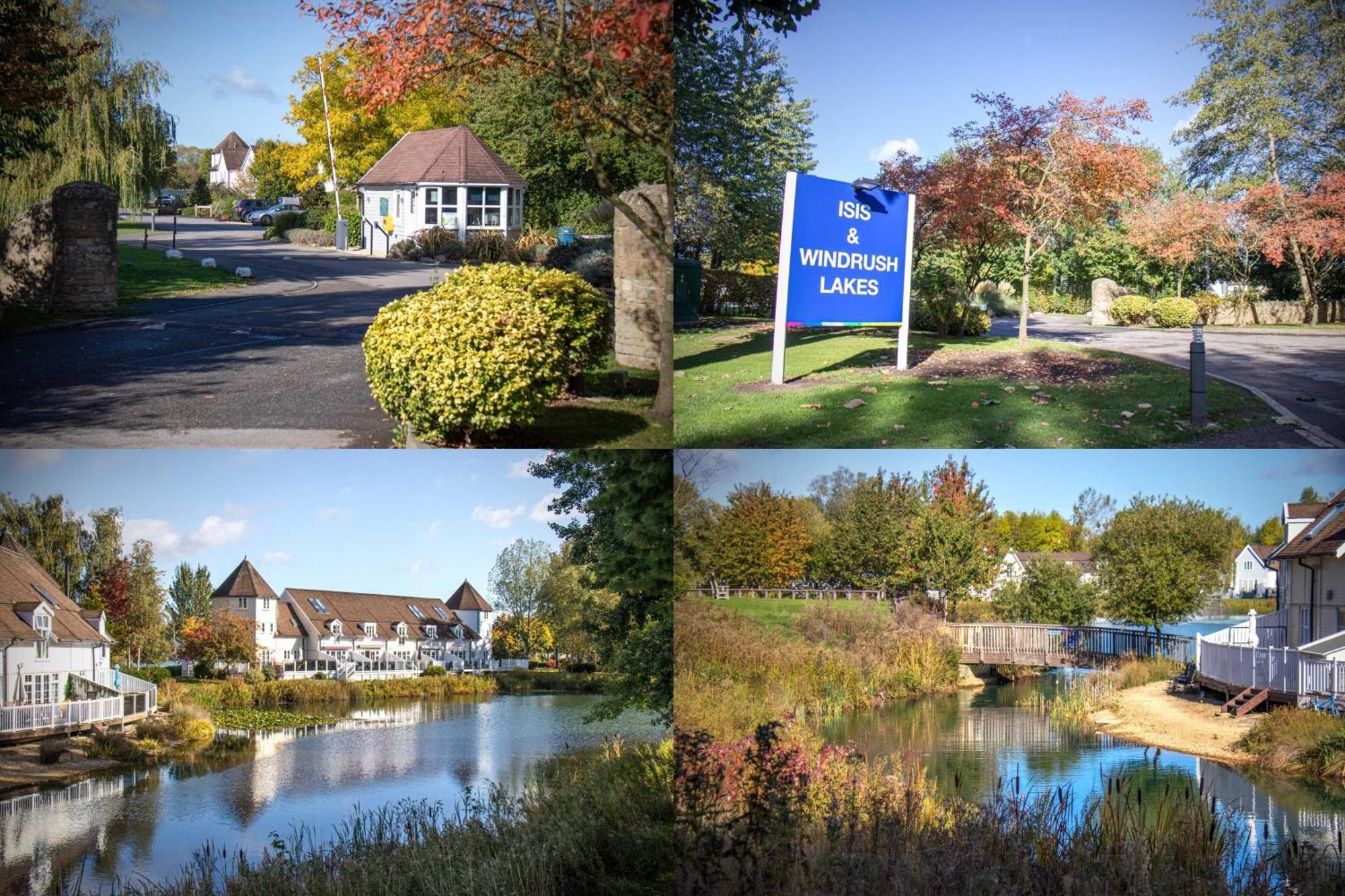 Luxury Kingfisher Lodge, Isis Lake, Within The Cotswold Waterpark Cirencester Exterior foto
